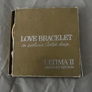 Authentic Charles Revson Cartier Love Bracelet
